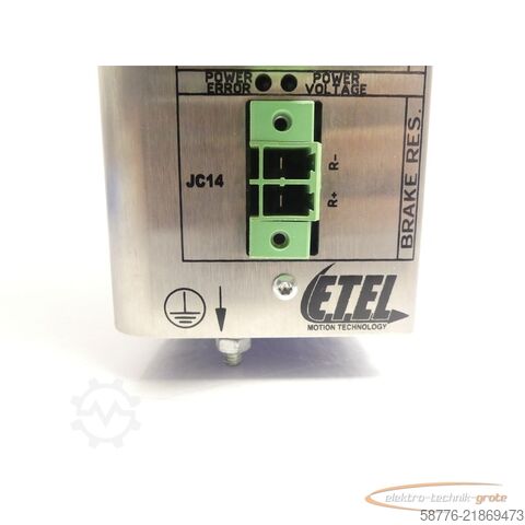 Komponentas  ETEL DSC2P154-421E-000A Servo Drive SN: 016232982