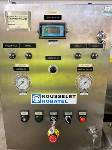 Rousselet Robatel RC30VXR Hastelloy C22 centrifugal keranjang ROUSSELET ROBATEL RC30VXR