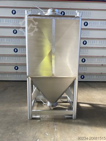 2100 Liter 316L Edelstahl IBC PALPHARMA IBC
