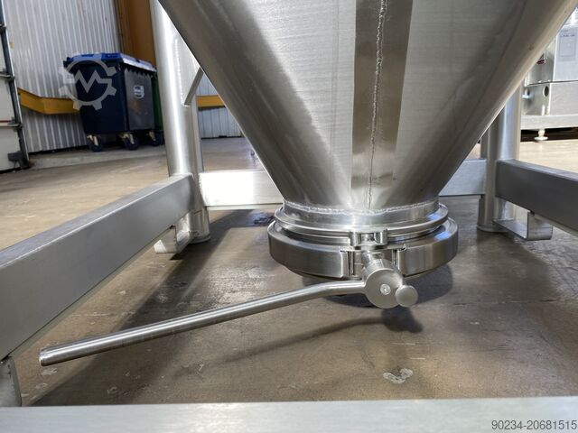 2100 Liter 316L Edelstahl IBC PALPHARMA IBC