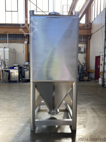 2100 liters 316L rustfrit stål IBC PALPHARMA IBC