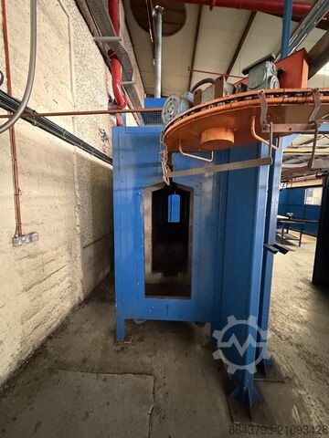 Industriële spuitcabines PSW Industrial Spray Booths Paint Line with Conveyor, Extraction & W