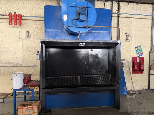 Industriële spuitcabines PSW Industrial Spray Booths Paint Line with Conveyor, Extraction & W