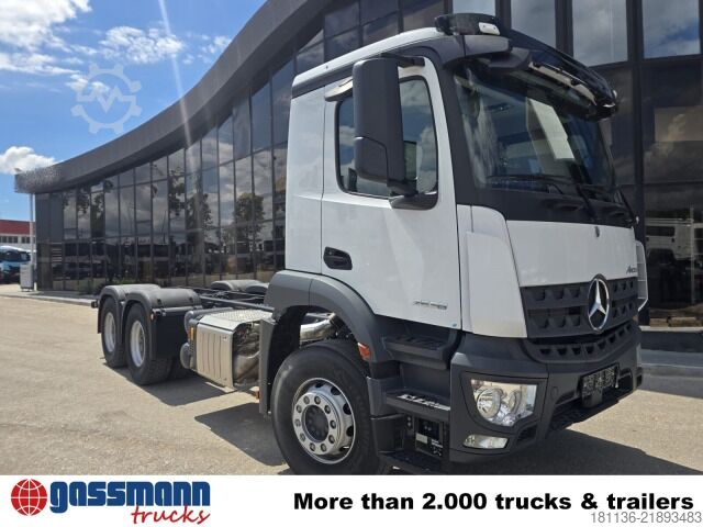 Sunkvežimio važiuoklė Mercedes-Benz Arocs 2636 6x4, 3x VORHANDEN!