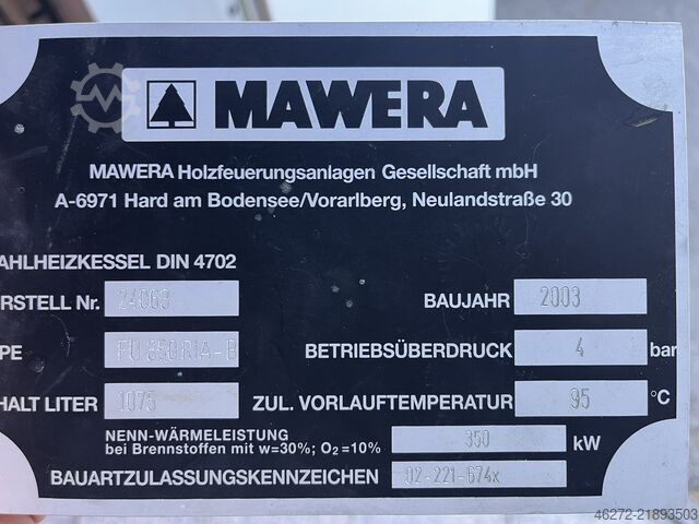 опалення Mawera FU350RIA-B