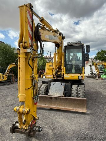 Koparka kołowa KOMATSU PW 160-7E0 / gepflegt / 6300 Bh / inkl. GRL