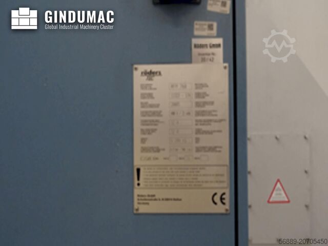 VERTIKALES BEARBEITUNGSZENTRUM RÖDERS RFM 760