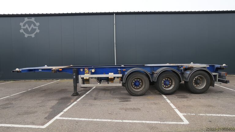 Transporte de contentores Burg Container transport trailer adr 20/30ft