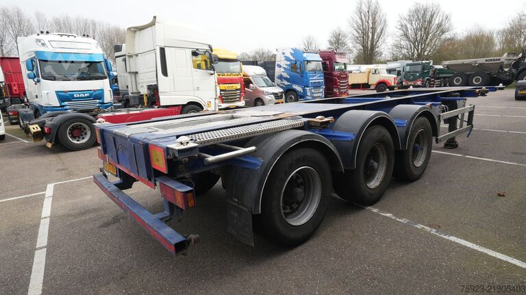 Transporte de contentores Burg Container transport trailer adr 20/30ft
