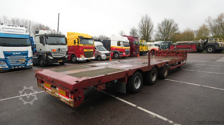 Semi carregador baixo Nooteboom 3 axle semi low loader extendable
