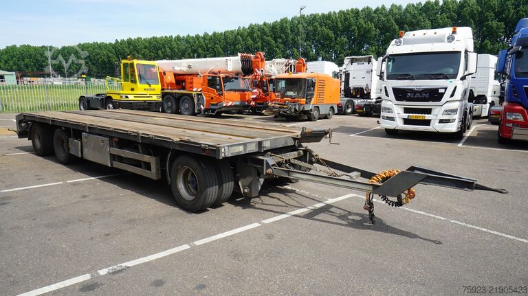 Atrelado da plataforma GS Meppel Flatbed trailer twist locks