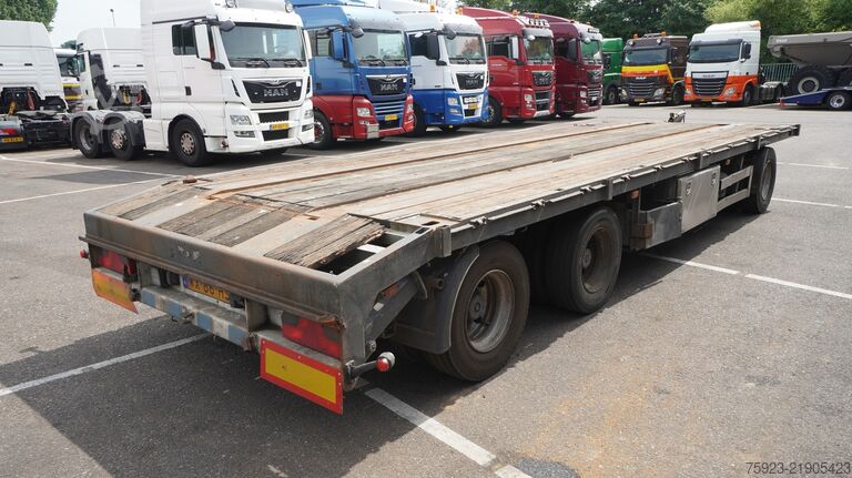 Atrelado da plataforma GS Meppel Flatbed trailer twist locks