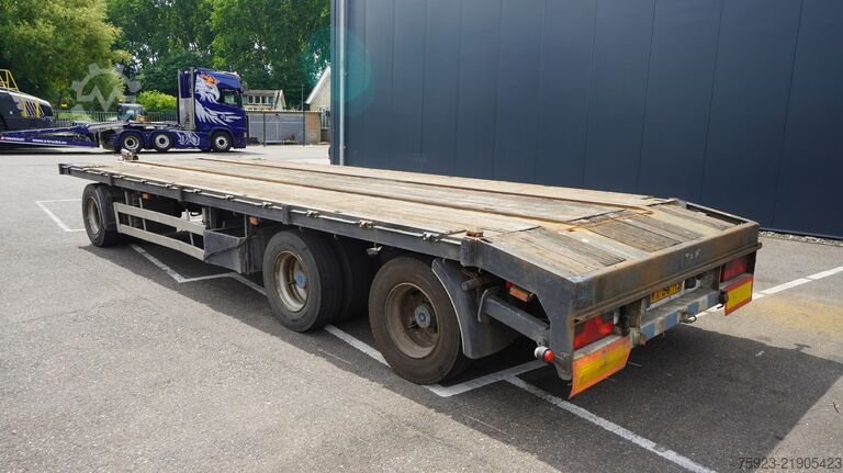 Atrelado da plataforma GS Meppel Flatbed trailer twist locks