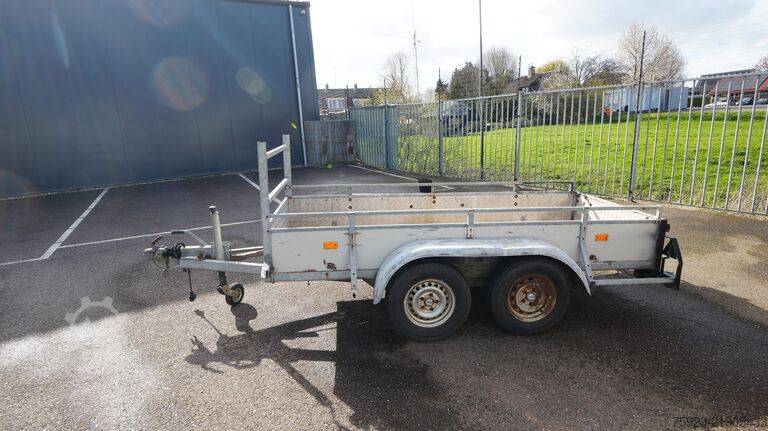 Plataforma de carga SOLIDE 2 Axle open box trailer