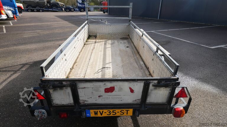 Plataforma de carga SOLIDE 2 Axle open box trailer