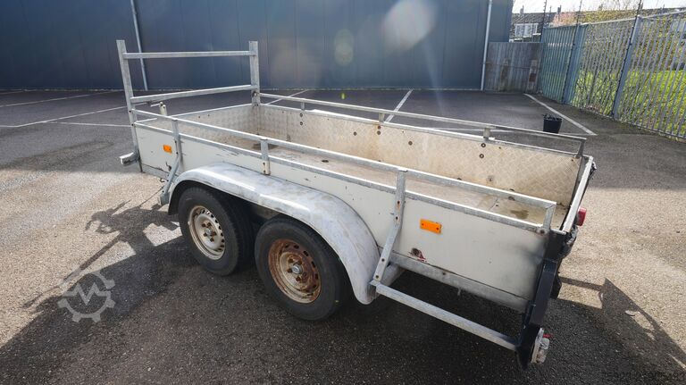Plataforma de carga SOLIDE 2 Axle open box trailer