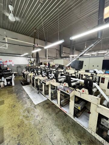Flexografisk tryckpress Nilpeter FB-4200