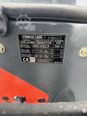 Wózek widłowy Linde H20D