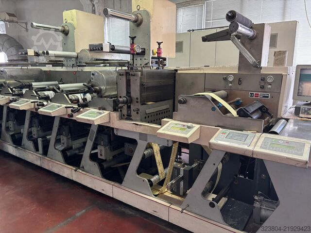 Flexografische drukpers Nilpeter FA-4 8 colour