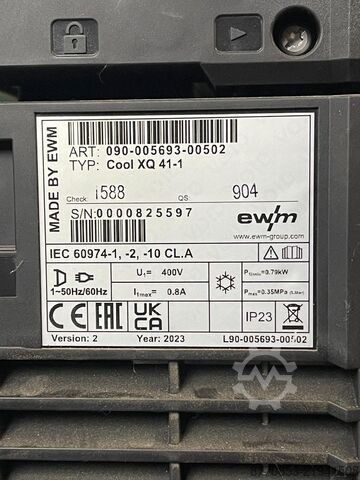 溶接機セット EWM Tetrix XQ 300 puls AC/DC Expert 3.0 5POL