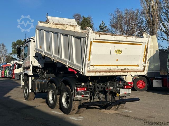 Camión volquete trilateral MERCEDES-BENZ 3345 6x6 Meiller DSK AHK