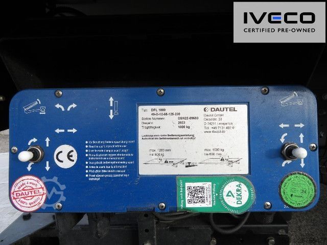 Кутиевиден ван IVECO Daily 70C18A8 Koffer/LBW Klima, NL 3083kg