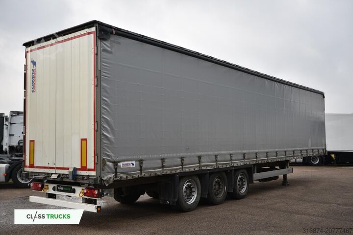 Semi-reboque aberto com lona SCHMITZ CARGOBULL SCS24/L Varios