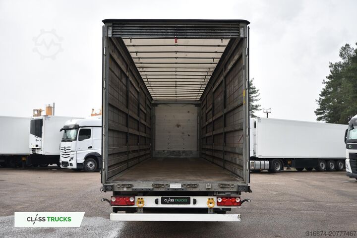 Semi-reboque aberto com lona SCHMITZ CARGOBULL SCS24/L Varios