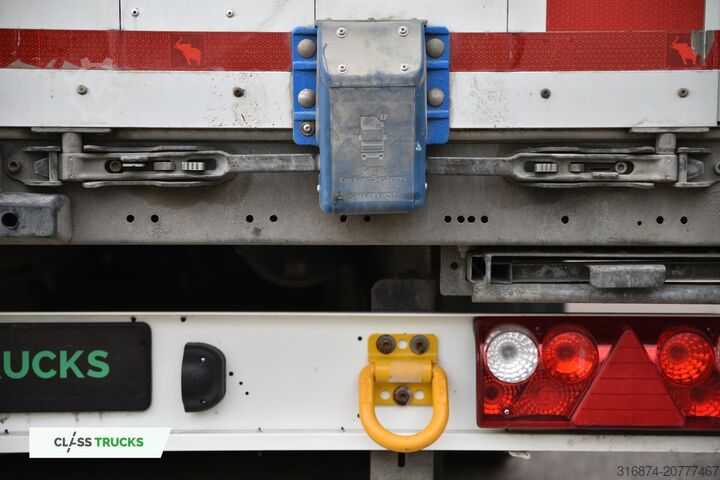 Semi-reboque aberto com lona SCHMITZ CARGOBULL SCS24/L Varios