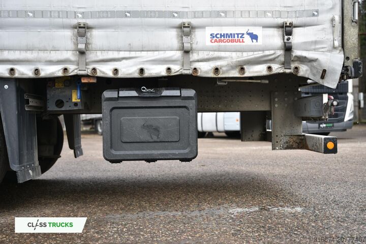 Semi-reboque aberto com lona SCHMITZ CARGOBULL SCS24/L Varios