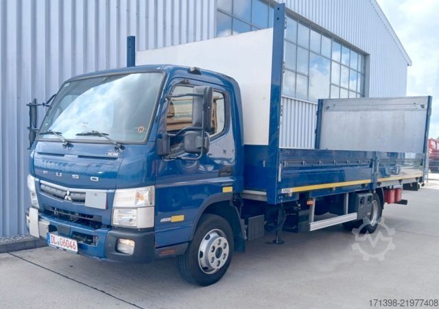 Pick-up van FUSO Canter 7C18 Pritsche 6.20m + Palfinger Kran