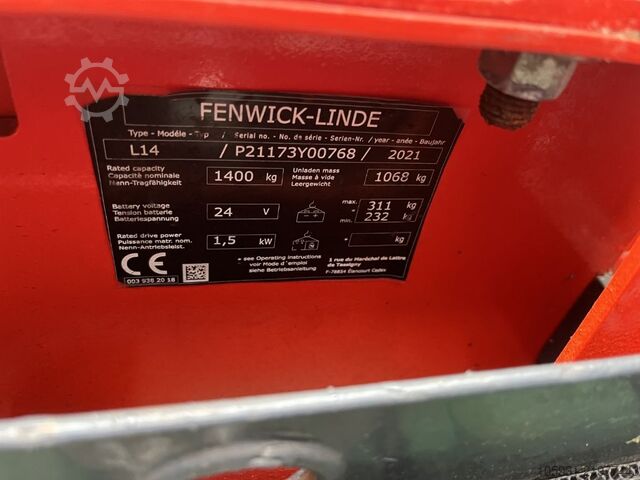 رافعة المشاة Linde L14i