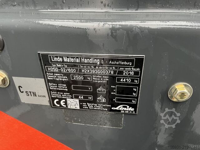 رافعات شوكية ديزل Linde H25D-02/600
