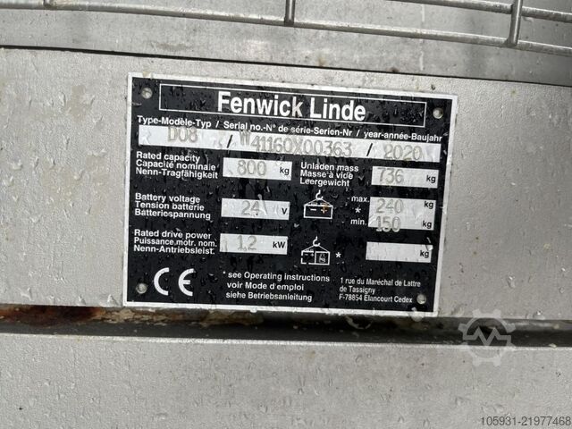 رافعة المشاة Linde D08