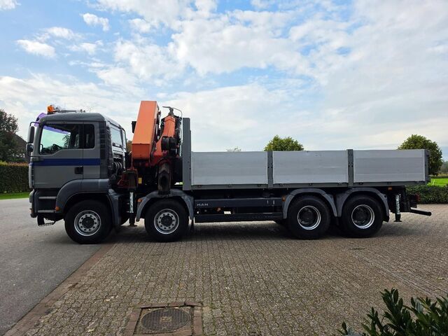  MAN TGA 41.430 8x4 KRAAN 44tm/LIER AFSTANDSBEDIENIN...