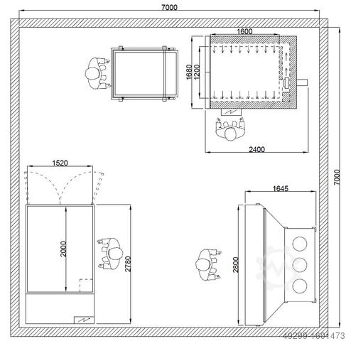 Compressore a vite NUOVO + Druckluftkaeltetrockner ROMER SC-10, SC-20, SC-30 / AD 10 - 30