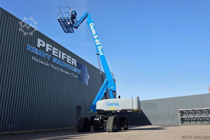 Plataforma telescópica Genie S65XC TRAX Valid inspection, *Guarantee! Diesel, 4