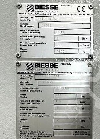  Biesse Skipper V 31