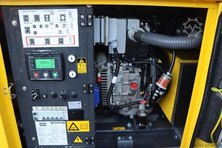 Torre de iluminação Atlas Copco HiLight H5+ SV2 Valid inspection, Max Boom Height