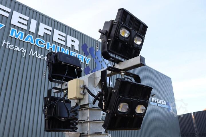 Torre de iluminação Atlas Copco HiLight H5+ SV2 Valid inspection, Max Boom Height