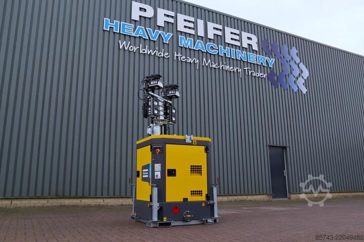 Valotorni Atlas Copco Hilight B6+ KD Valid inspection, Max Boom Height 8