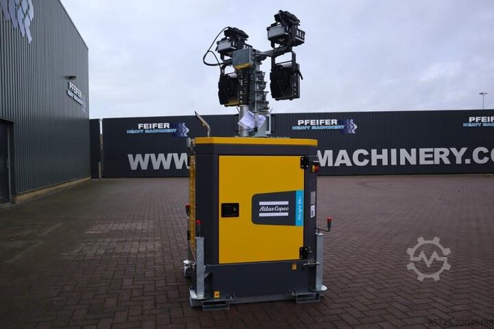 Valotorni Atlas Copco Hilight B6+ KD Valid inspection, Max Boom Height 8