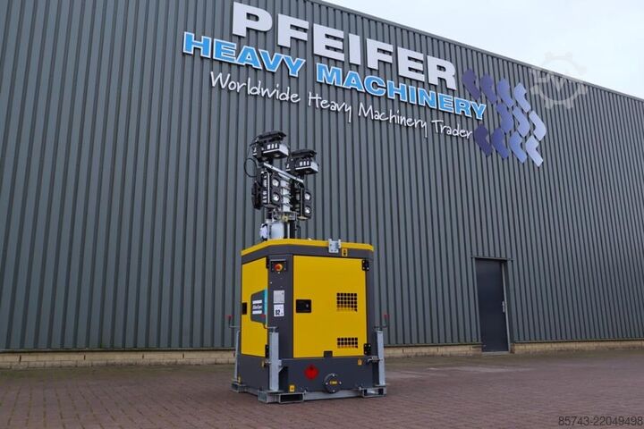Valotorni Atlas Copco Hilight B6+ KD Valid inspection, Max Boom Height 8