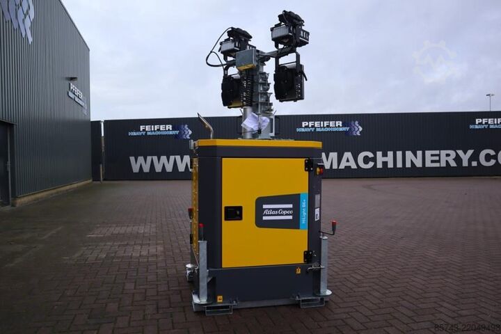 Valotorni Atlas Copco Hilight B6+ KD Valid inspection, Max Boom Height 8
