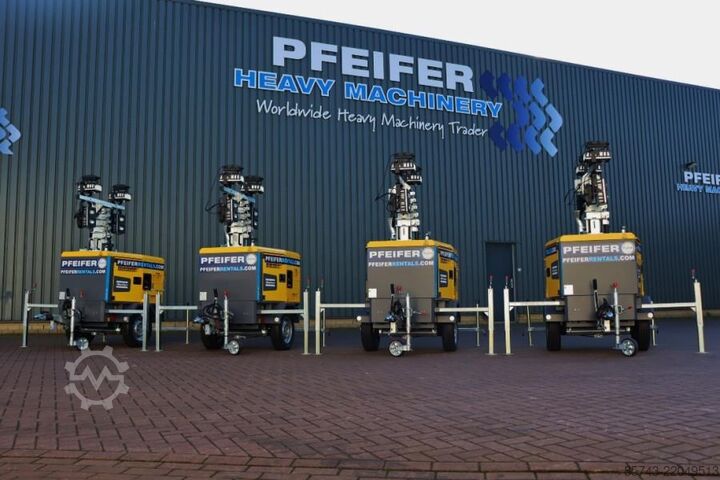 Svetlobni stolp Atlas Copco HiLight H5+ SV2 Max Boom Height 8m, Luminosity Wit