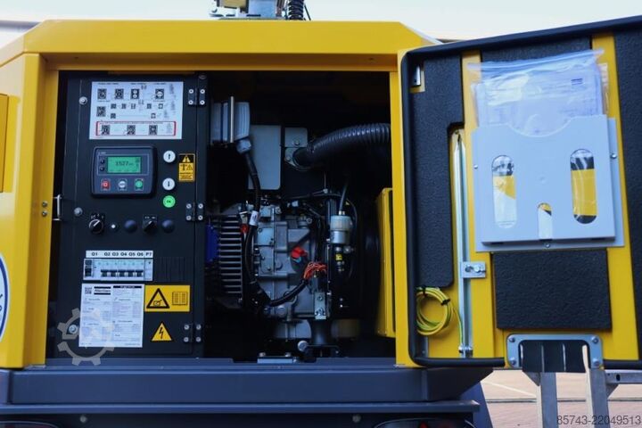 Svetlobni stolp Atlas Copco HiLight H5+ SV2 Max Boom Height 8m, Luminosity Wit