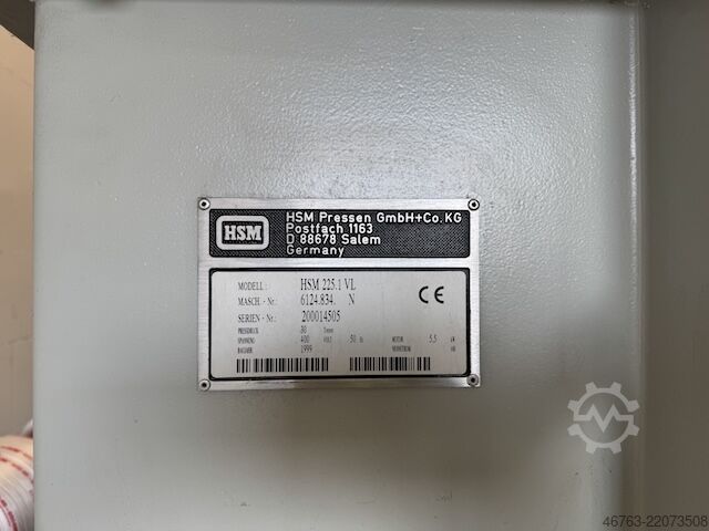 преса за бали HSM 225.1 VL