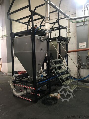 Порожній силос у біг-бегах WWTEC GmbH & Co KG On Top Big Bag unloading