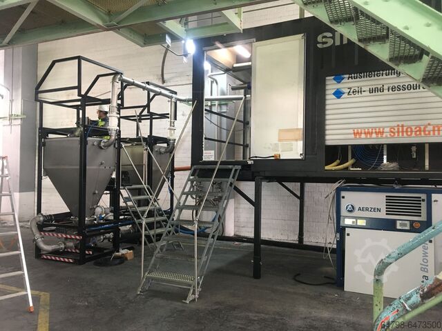 Порожній силос у біг-бегах WWTEC GmbH & Co KG On Top Big Bag unloading