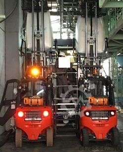 Порожній силос у біг-бегах WWTEC GmbH & Co KG On Top Big Bag unloading